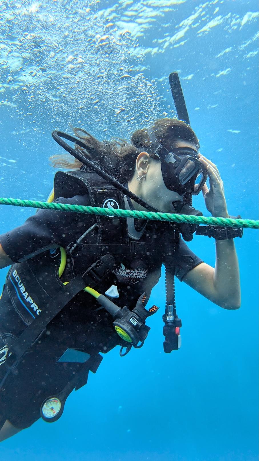 PADI Rescue Diver Course - image 2: The PADI Rescue Diver course is one of the most rewarding and empowering scuba diving programs. Learn to manage problems underwater, respond calmly to emergencies, assist other divers, and become a more aware, confident, and capable diver. At Hiri Divers – Blue Beach, Hiriketiya, we guide you step-by-step while you explore the stunning southern coast of Sri Lanka, rich with vibrant reefs, turtles, and blacktip reef sharks.