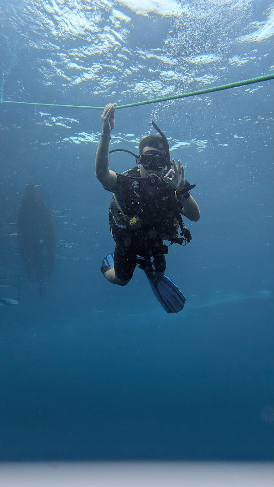 PADI Rescue Diver Course - image 3: The PADI Rescue Diver course is one of the most rewarding and empowering scuba diving programs. Learn to manage problems underwater, respond calmly to emergencies, assist other divers, and become a more aware, confident, and capable diver. At Hiri Divers – Blue Beach, Hiriketiya, we guide you step-by-step while you explore the stunning southern coast of Sri Lanka, rich with vibrant reefs, turtles, and blacktip reef sharks.
