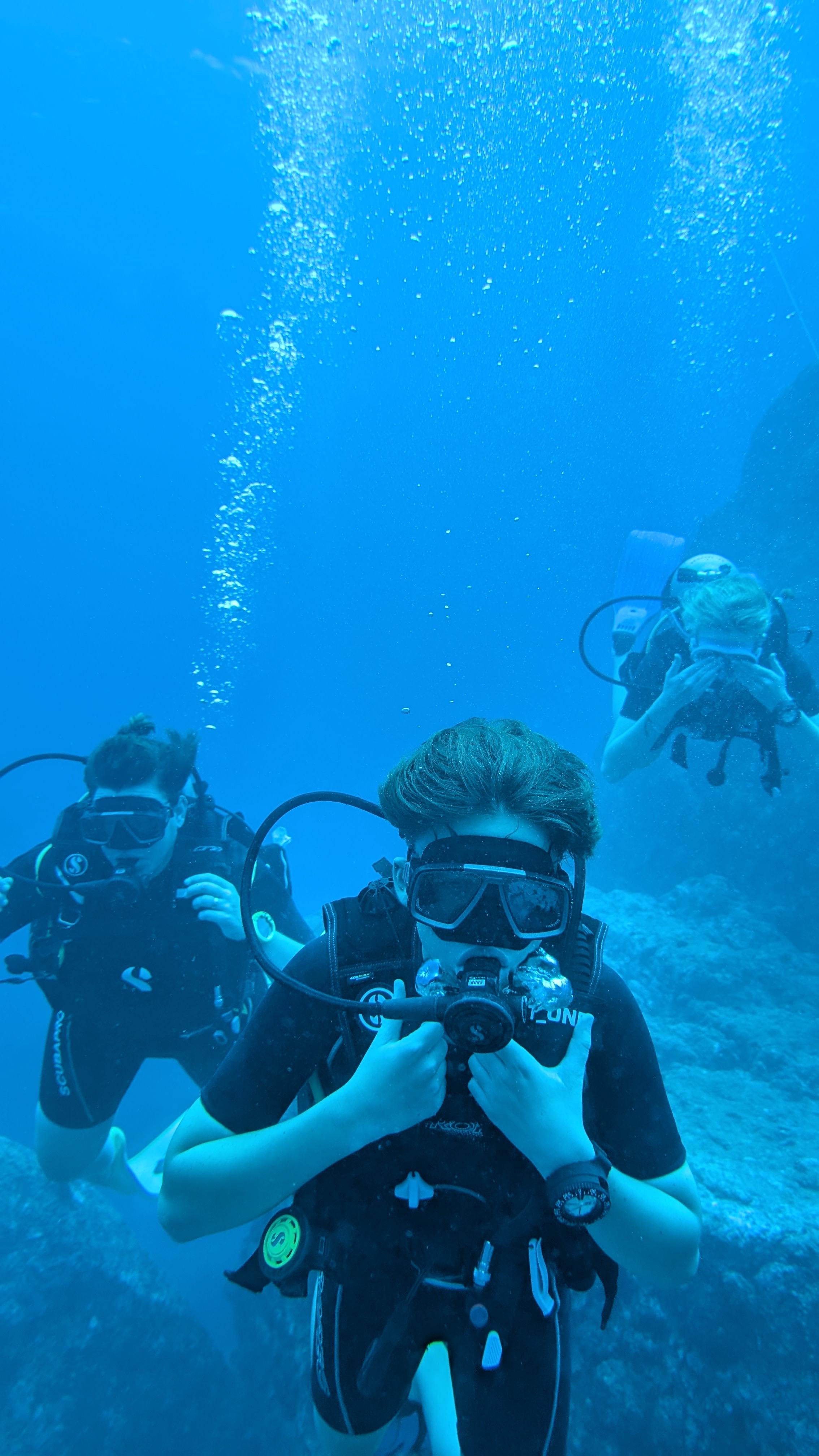 Try Scuba Diving - image 9: Curious about what it feels like to breathe underwater? Our Discover Scuba Diving (DSD) program is the perfect way to explore the ocean — no experience needed! Whether you're new to diving or just want a taste of the underwater world, this is a safe, fun, and unforgettable adventure designed for complete beginners.